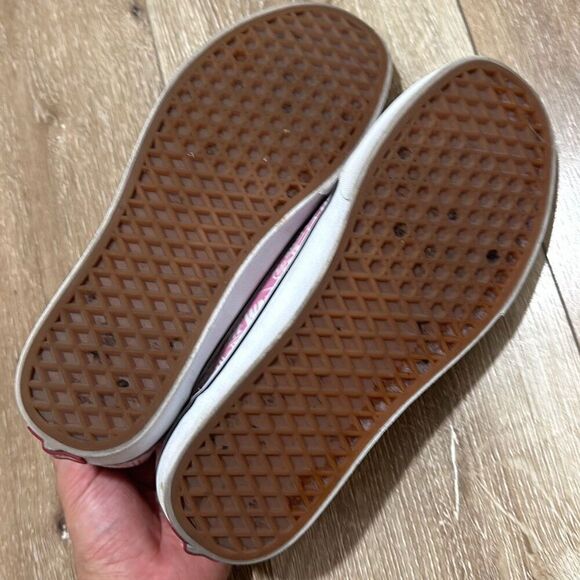 Vans Of The Wall Womens Pink‎ Doheny Canvas Lace Up Sneaker Shoes Size 11 - Picture 7 of 8